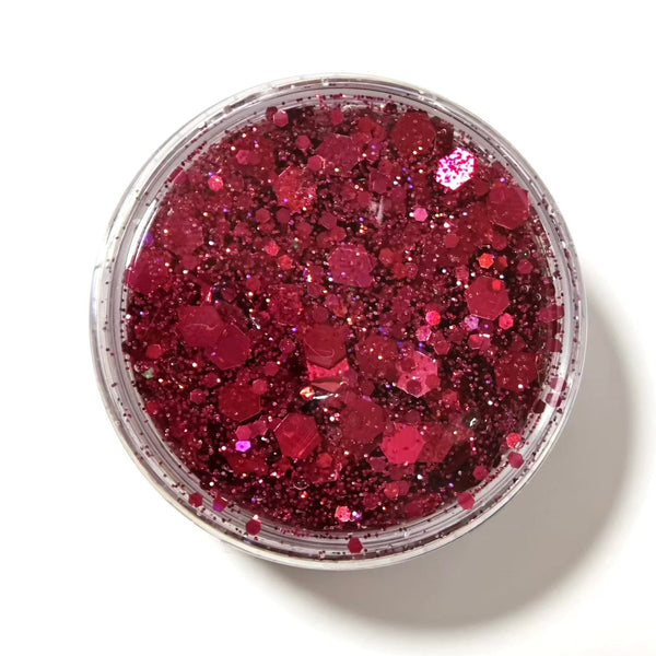 (Pre-Order) Hot Cherry Shine Glitter Hair Gel