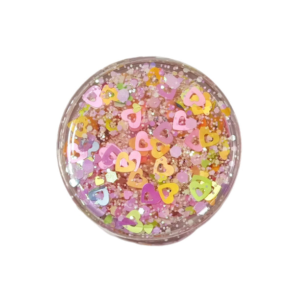 (Pre-Order) Hearts a Flutter Glitter Hair Gel