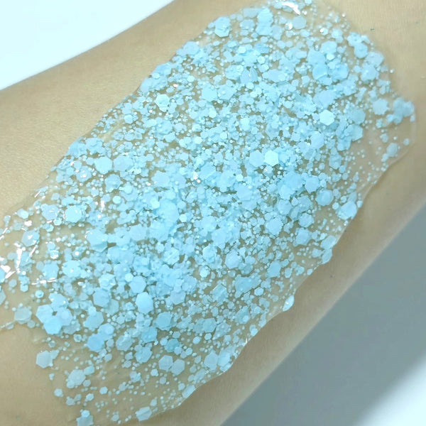 (Pre-Order) Blue Wave Glitter Hair Gel