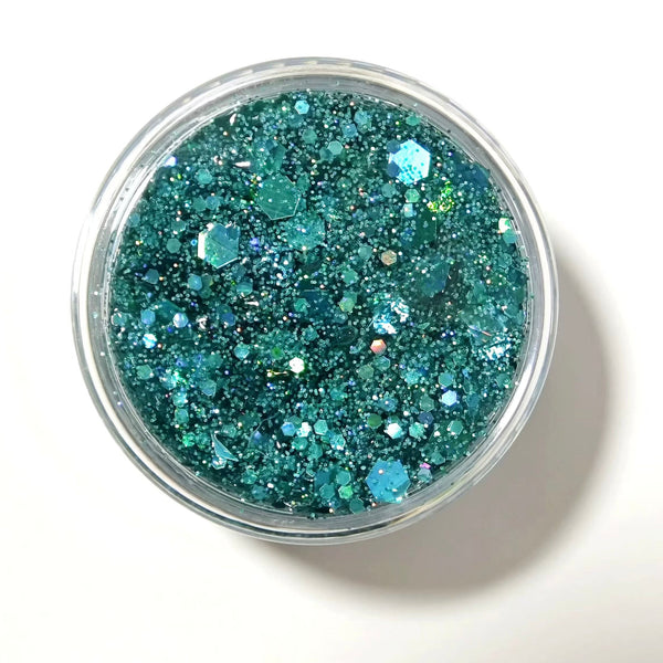 (Pre-Order) Turquoise Treasure Glitter Hair Gel