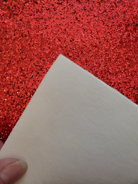 Red Chunky Glitter