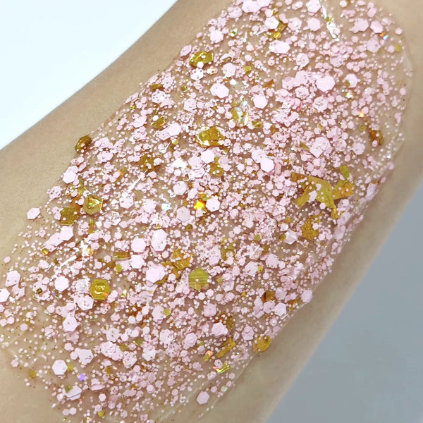(Pre-Order) Pink Romance Glitter Hair Gel