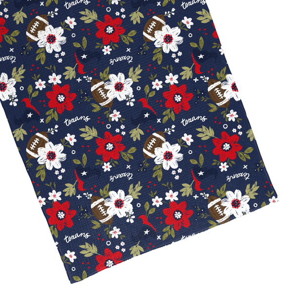 Texans Double Sided Hand Towel / Cloth