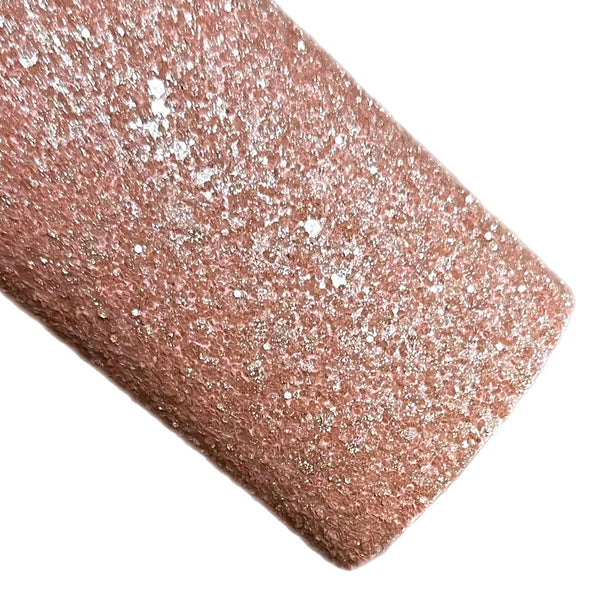 Gorgeous Rose Gold Precious Gems Chunky Glitter