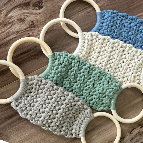 Crochet Kitchen Towel Holder