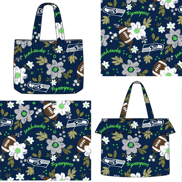(Pre-Order) Seahawks Tote Bag
