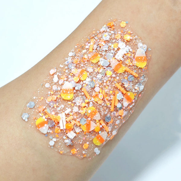 (Pre-Order) Candy Corn Glitter Hair Gel