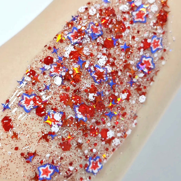 (Pre-Order) Yankee Doodle Bash Glitter Hair Gel