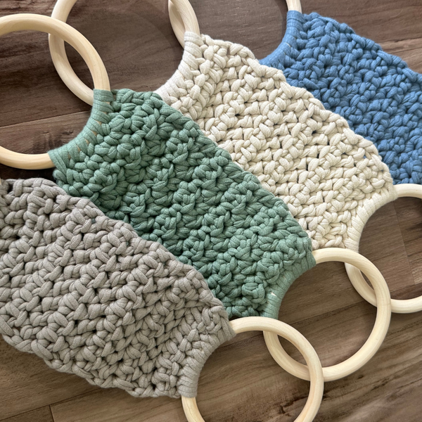 Crochet Kitchen Towel Holder