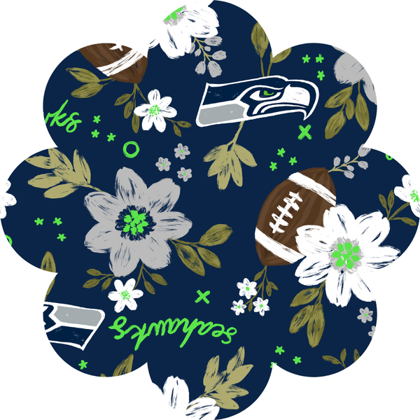 (Pre-Order) Seahawks Double Sided Hand Towel / Cloth