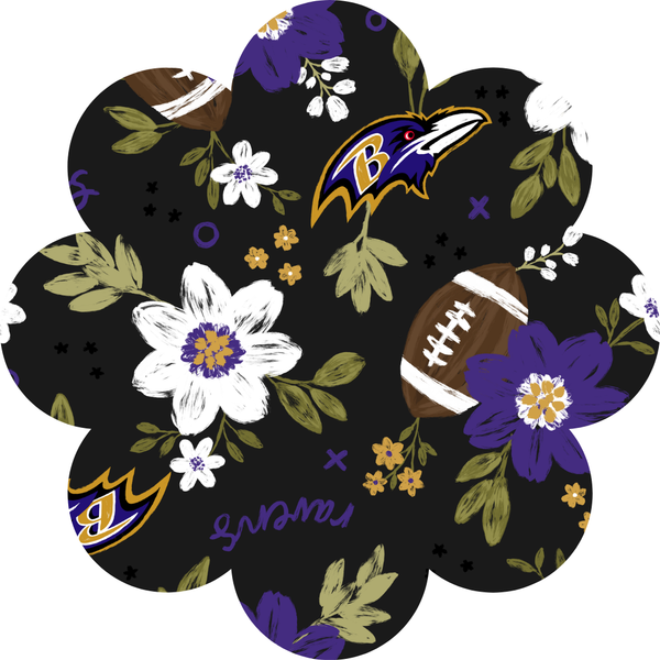 (Pre-Order) Ravens Double Sided Hand Towel / Cloth