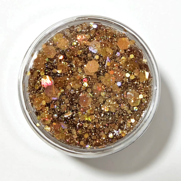 (Pre-Order) Carmel Delight Glitter Hair Gel