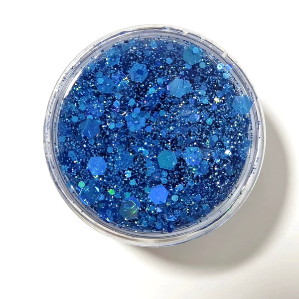 (Pre-Order) Blue Mirage Glitter Hair Gel