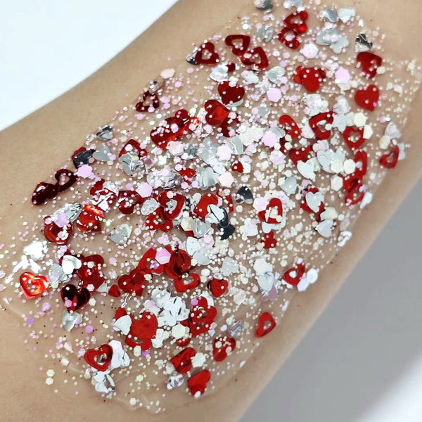 (Pre-Order) Love Bites!  Glitter Hair Gel