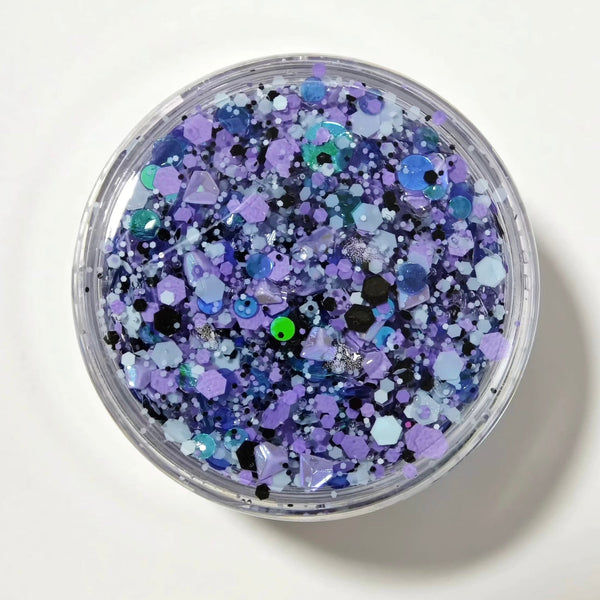 (Pre-Order) Midnight Sparkle Glitter Hair Gel