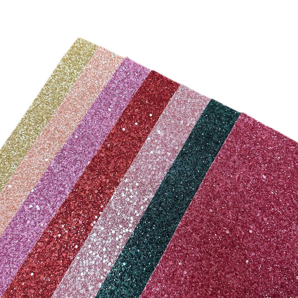 Gorgeous Rose Gold Precious Gems Chunky Glitter