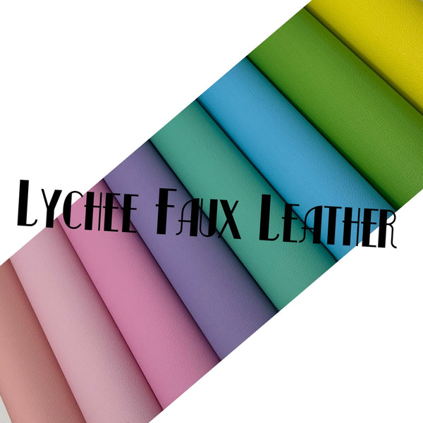 Peachy Lychee Faux Leather