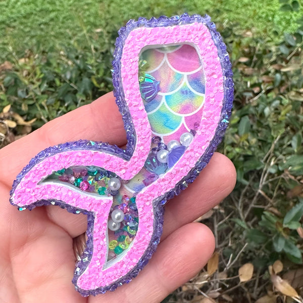 Mermaid Tail Shaker Die