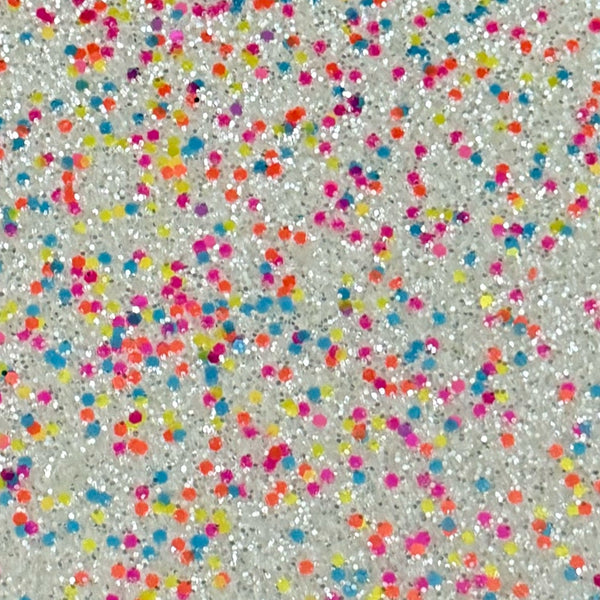 Neon Dots Chunky Glitter