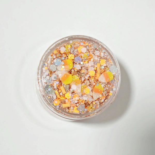 (Pre-Order) Candy Corn Glitter Hair Gel
