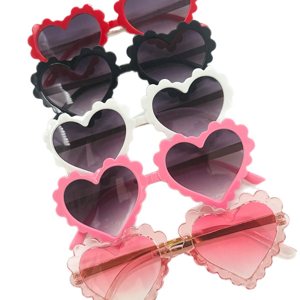 Scalloped Heart Kids Sunnies