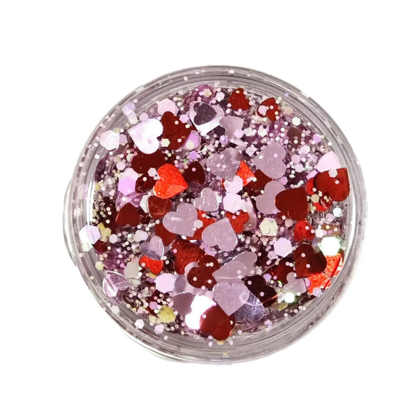 (Pre-Order) Galentines Glitter Hair Gel