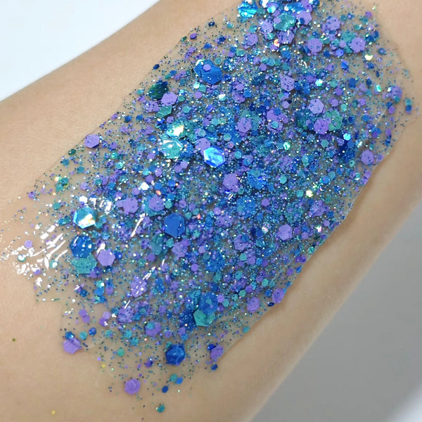 (Pre-Order) Electric Sky Glitter Hair Gel