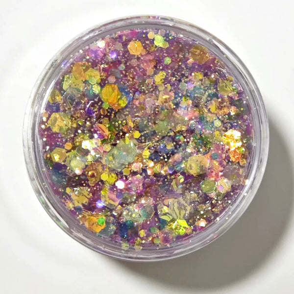 (Pre-Order) Rainbow Glitz Glitter Hair Gel
