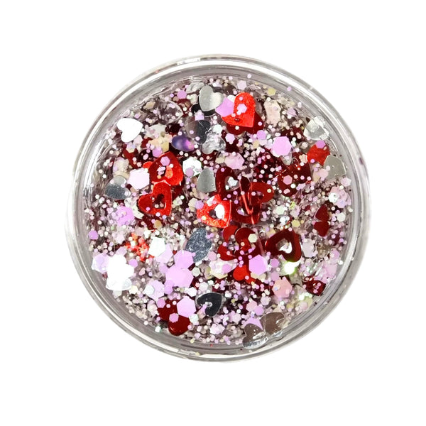 (Pre-Order) Love Bites!  Glitter Hair Gel