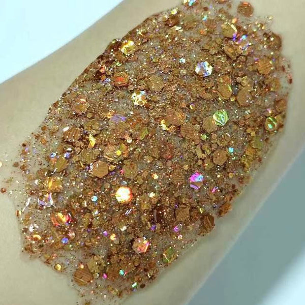 (Pre-Order) Carmel Delight Glitter Hair Gel