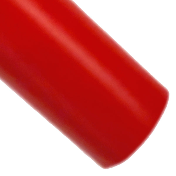 Red Buttery Smooth Faux Leather
