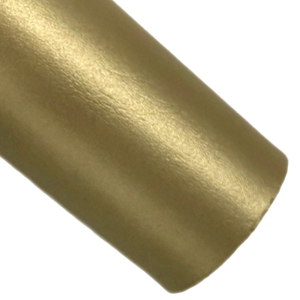 Gold Buttery Smooth Faux Leather
