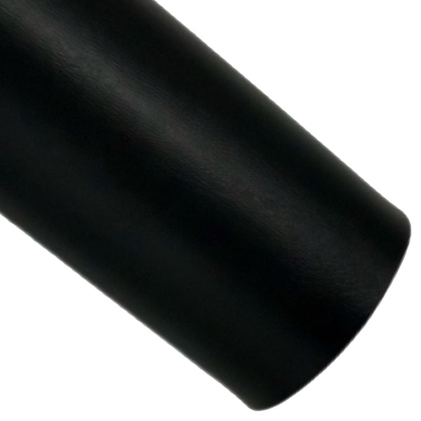 Black Buttery Smooth Faux Leather