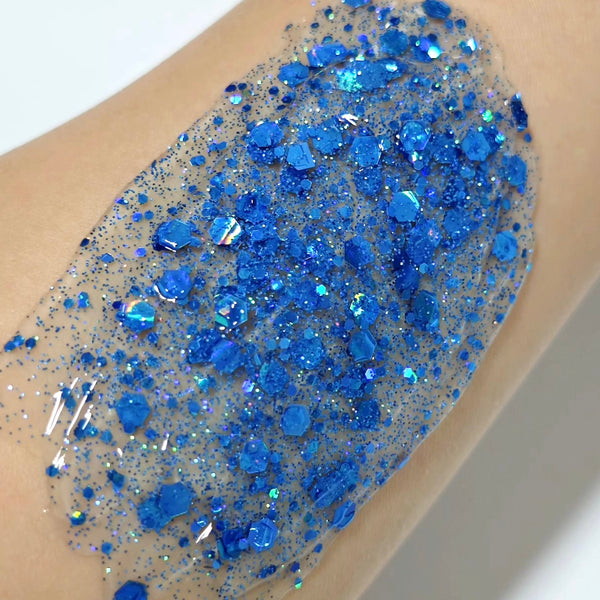 (Pre-Order) Blue Mirage Glitter Hair Gel