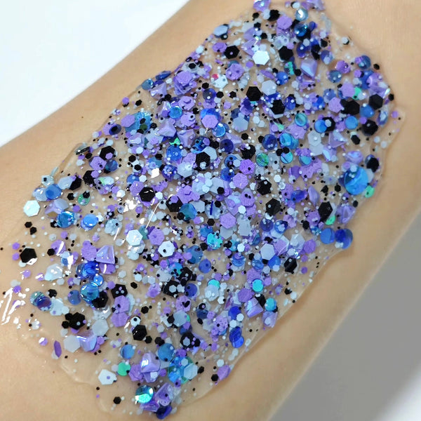 (Pre-Order) Midnight Sparkle Glitter Hair Gel