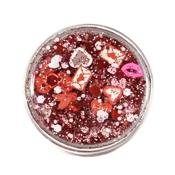 (Pre-Order) Love is in the Air!  Glitter Hair Gel