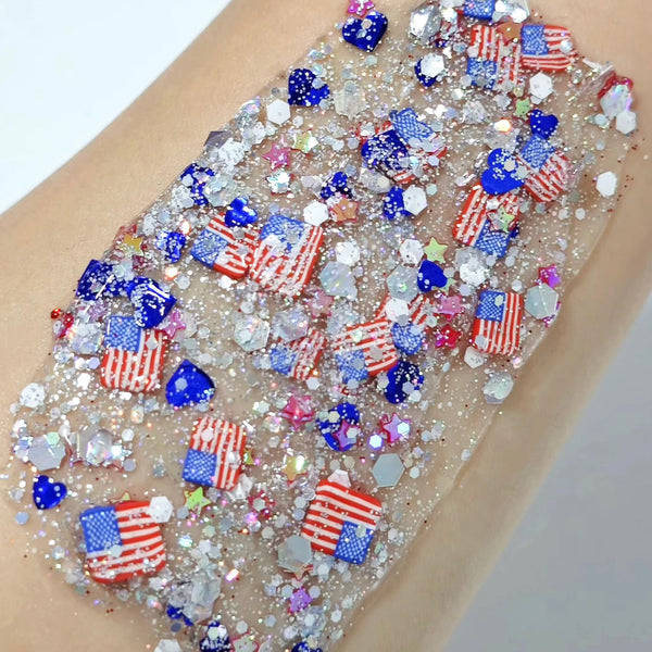 (Pre-Order) Old Glory Glitter Hair Gel