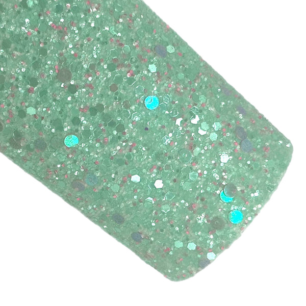 Mint Bubble Bath Chunky Glitter