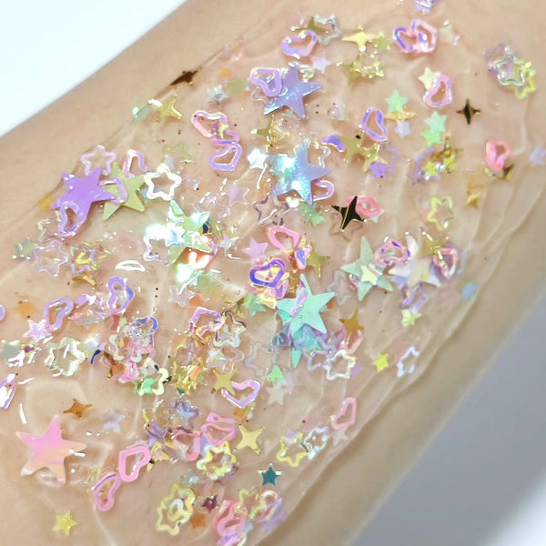 (Pre-Order) Pastel Star Dust Glitter Hair Gel