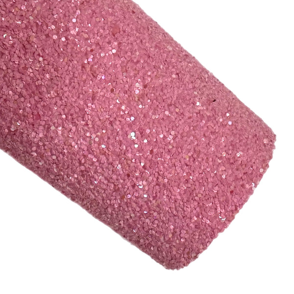 Hot Pink Speckled Chunky Glitter