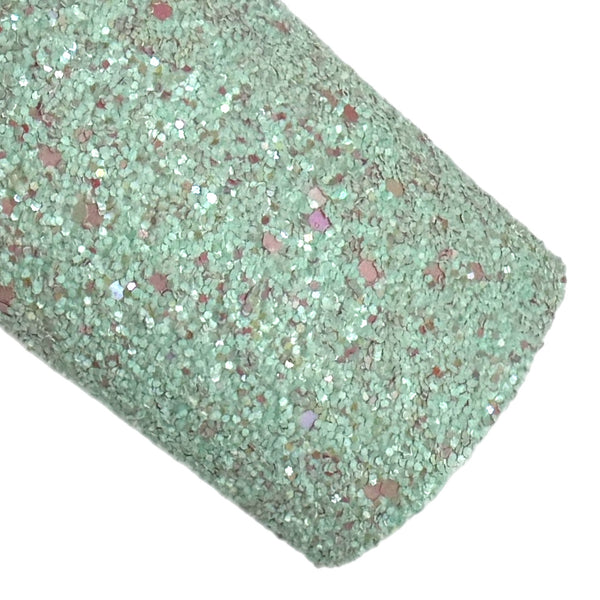 Mint Speckled  Chunky Glitter