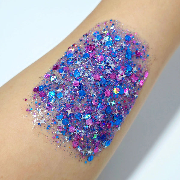 (Pre-Order) Galaxy Glitter Hair Gel