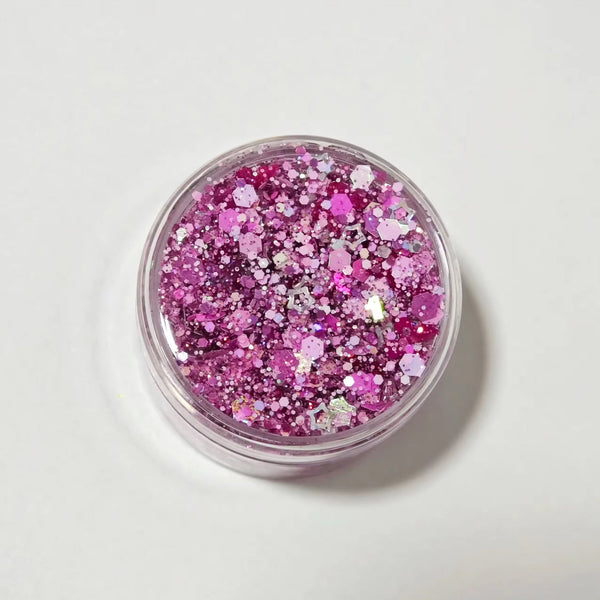 (Pre-Order) Shades of Pink Glitter Hair Gel
