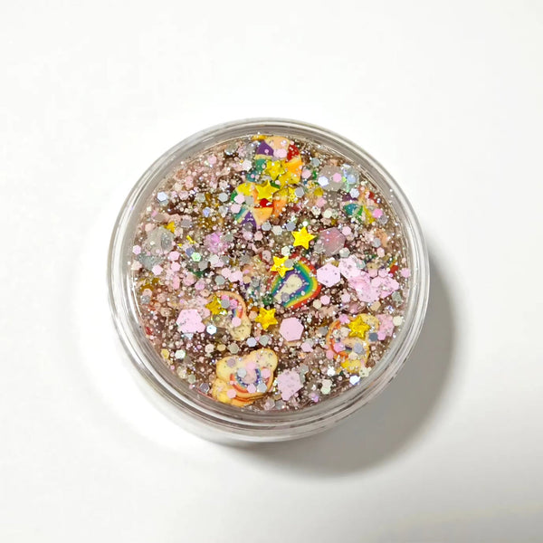 (Pre-Order) Rainbow Glitter Hair Gel