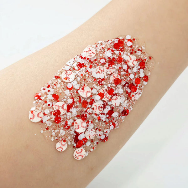 (Pre-Order) Baseball Daze  Glitter Hair Gel