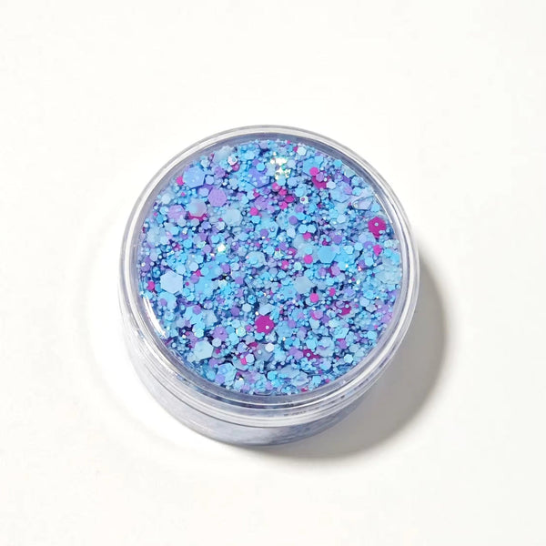 (Pre-Order) Blue Raspberry Glitter Hair Gel