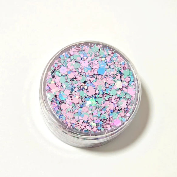 (Pre-Order) Cotton Candy Skies Glitter Hair Gel