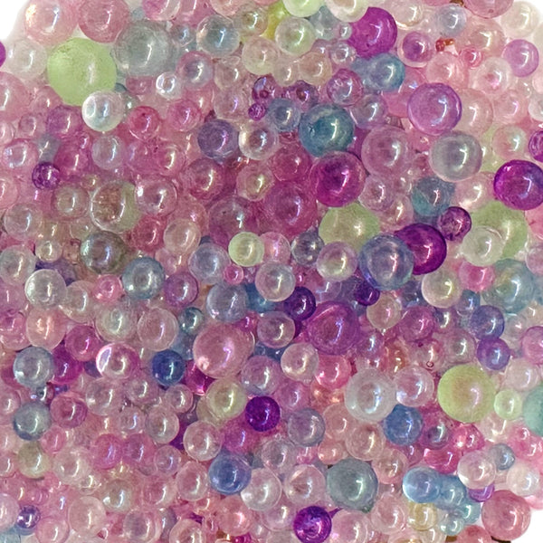 Pastel Party Glass Bubbles Beads