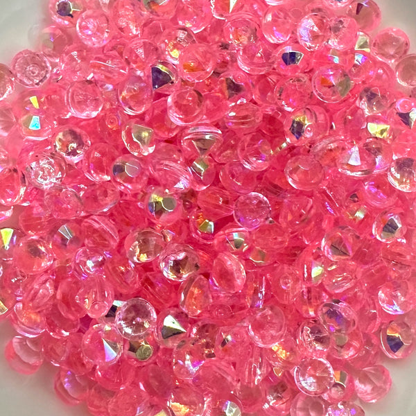 Pink AB Diamond Gems 4mm