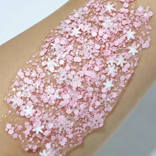 (Pre-Order) Snowflake Glitter Hair Gel